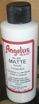 Angelus Acrylic Matte Finisher 620 Angelus Leather Finisher